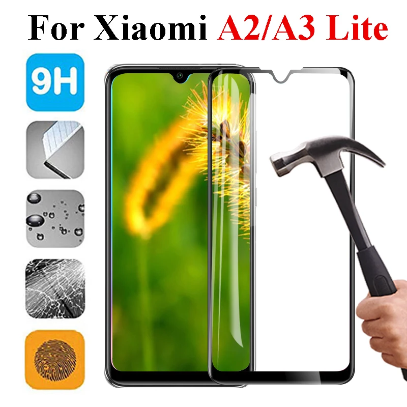 

Mi A2 A3 Lite Glass On for xiaomi a 2 3 protective screen protector mia2 mia3 armored tempered film xiomi a2lite a3lite ksiomi