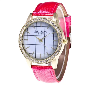 

Quartz Watches Women Fashion Simple Style Leather Strap Round Dial Casual Watches Couple Watches LL@17