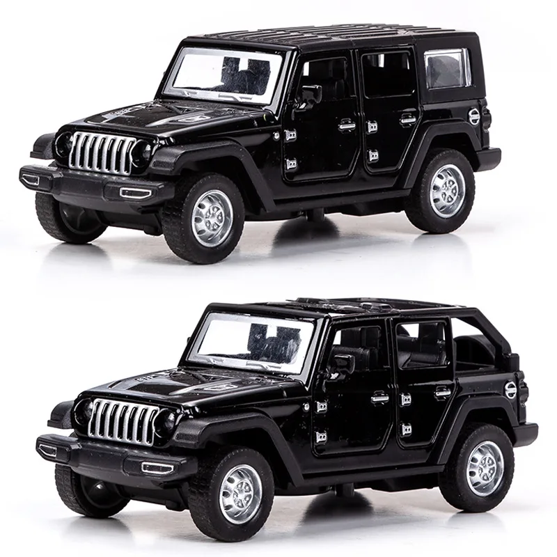 1:36 Off-road Vehicle Car Toy Model Pull Back Alloy Diecasts & Toy Vehicle Decoration Collection Birthday Gift for Children Y090 1 32 m4 dtm pull flower racing car model sound light diecasts toy vehicles alloy model cars collectible decoration children toys