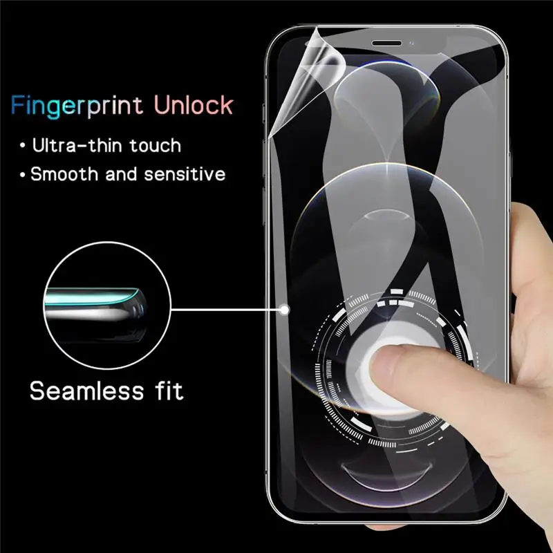 WardSan [1 Pièce Pour IPhone 13 Mini 5.4" - Films De Protection D'écran Hydrogel Anti-Espion Private 3D | Anti-choc | Protecteur TPU Souple |Mieux Qu'un Verre Trempé