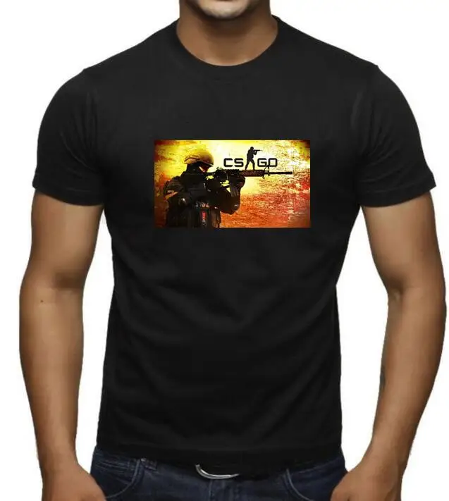 Мужская футболка с 3D принтом CS GO модная Counter Strike Global offension CSGO 2019|Футболки| |