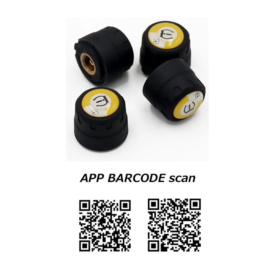 Car016 Bluetooth 4 0 Цифровой монитор давления в шинах на Android Apple мобильный телефон|Детали