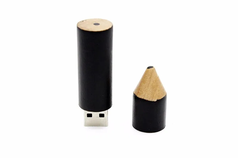 JASTER полная емкость деревянная модель карандаша флеш-память, переносной usb-накопитель 4 ГБ 8 ГБ 16 ГБ USB 2,0 флеш-накопитель