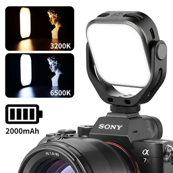 

Ulanzi Vijim VL66 Adjustable LED Video Light with 360 Rotation Mount Bracket Rechargable DSLR SLR Mobile Fill Light