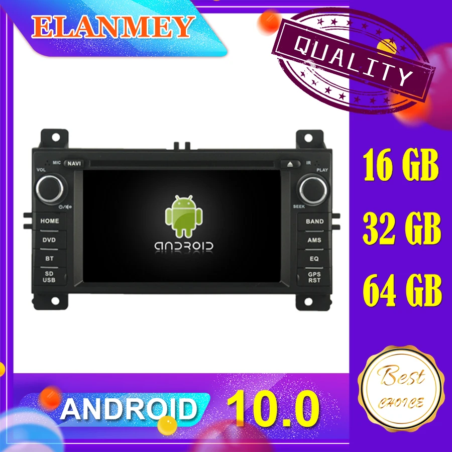 

Latest car Android 10.0 audio video system Fit for JEEP GRAND CHEROKEE 2012 car navigation radio multimedia DVD function