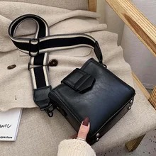 Сумка новая волна ретро-стиль замок сумка на плечо корейский стиль западный стиль широкополосная сумка через плечо