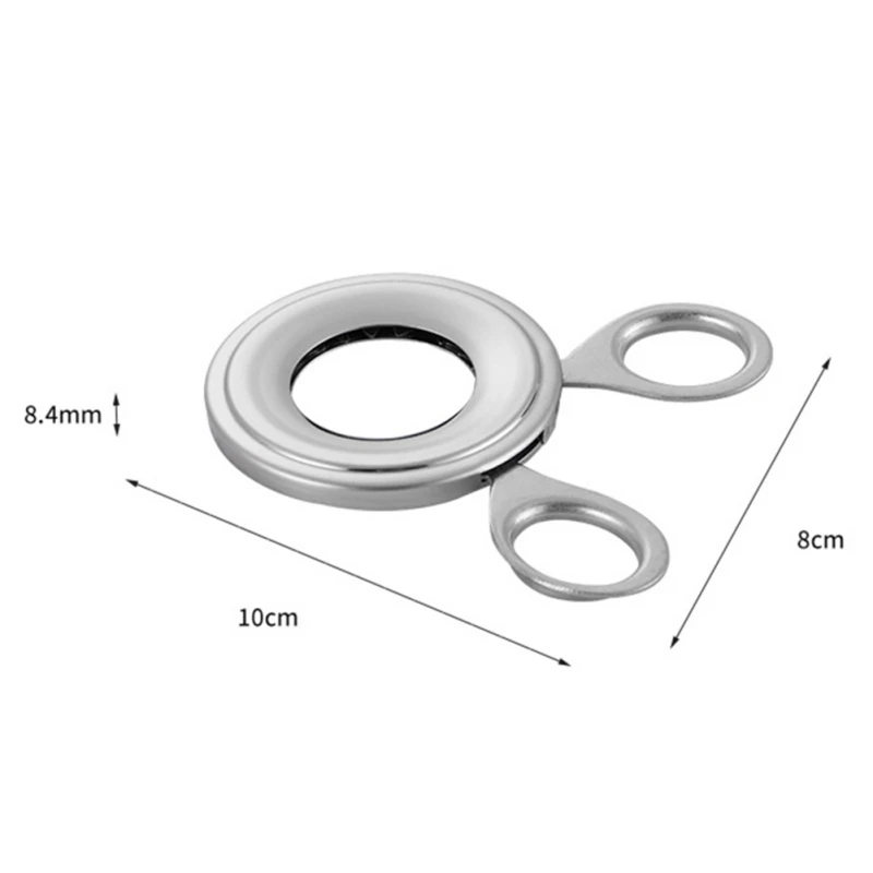 Кухонная открывалка для яиц из нержавеющей стали с ручкой портативный нож для яичной скорлупы бытовой инструмент резак зажим для ножниц