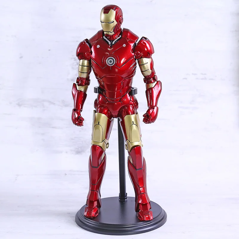 Marvel Железный человек Mark III MK3 1/6th весы ПВХ, движущаяся фигурка, Коллекционная модель, игрушка