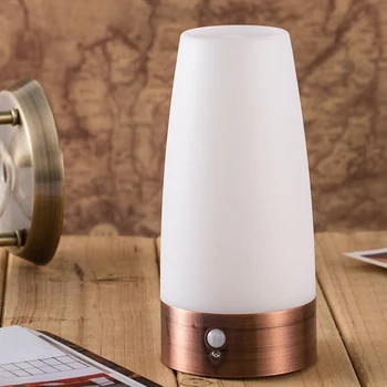 

Bars LED Night Light PIR Motion Sensor Office Battery Powered Bedside Table Lamp Restaurant Baby Nursery Bedroom Home Decor