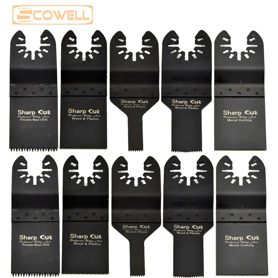 50 Off Mixed 10 Pack Oscillating Multi Tool Saw Blade Accessories