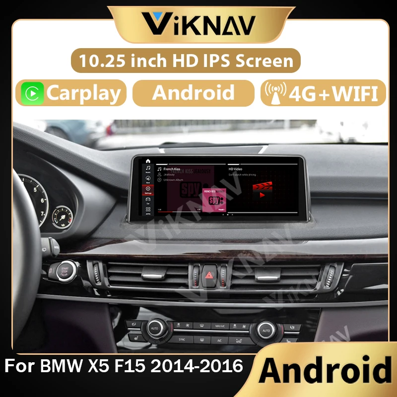 

Android touch screen car radio DVD multimedia player For BMW X5 F15 2014-2016 car GPS navigation stereo recorder head unit