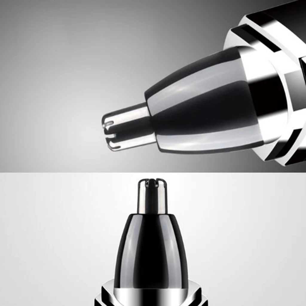 KEMEI Portable Mens Nasal Nose Hair Trimmer Clipper Rinse Clean KM-6512 Nasal Shaver Hair Removal Machine Travel Face Care Razor