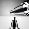 KEMEI Portable Mens Nasal Nose Hair Trimmer Clipper Rinse Clean KM-6512 Nasal Shaver Hair Removal Machine Travel Face Care Razor 4