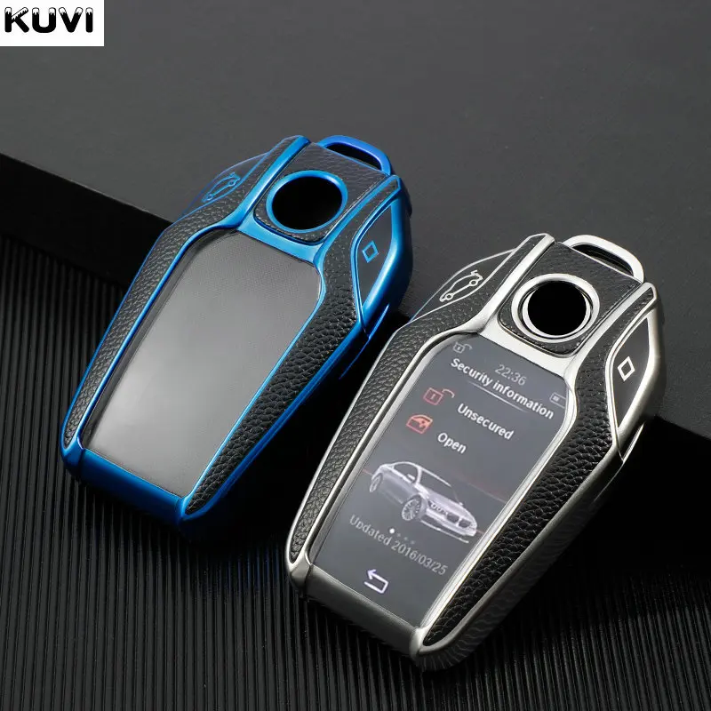 MEDZUK Funda para llave de coche de 5 colores, compatible con BMW MEDZUK Funda para llave de coche de 5 colores, compatible con BMW