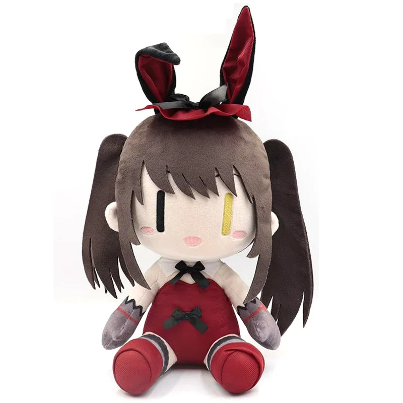 Cute Japan Anime Date A Live IV Tokisaki Kurumi Nightmare Bunny Ver Big Plush Plushes Stuffed Pillow Doll Toy 30cm Kids Gifts