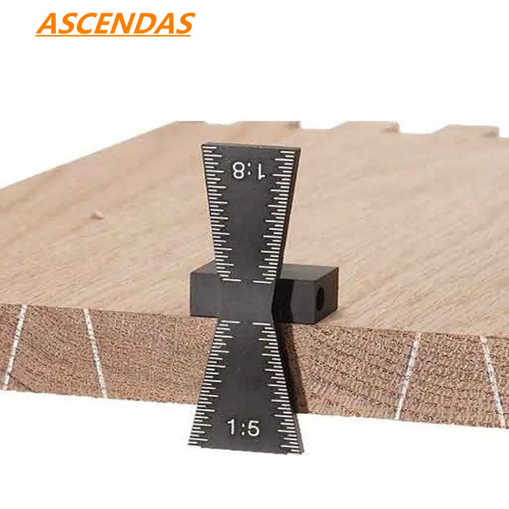 ASCENDAS Dovetail маркер Scriber со шкалой ласточкин хвост шаблон шарнир для