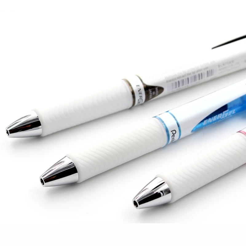6 шт. Pentel BLN75 гелевая ручка с быстрой сушки специальной проверка ручки EnerGel иглы-гелевая ручка с чернилами 0,5 мм