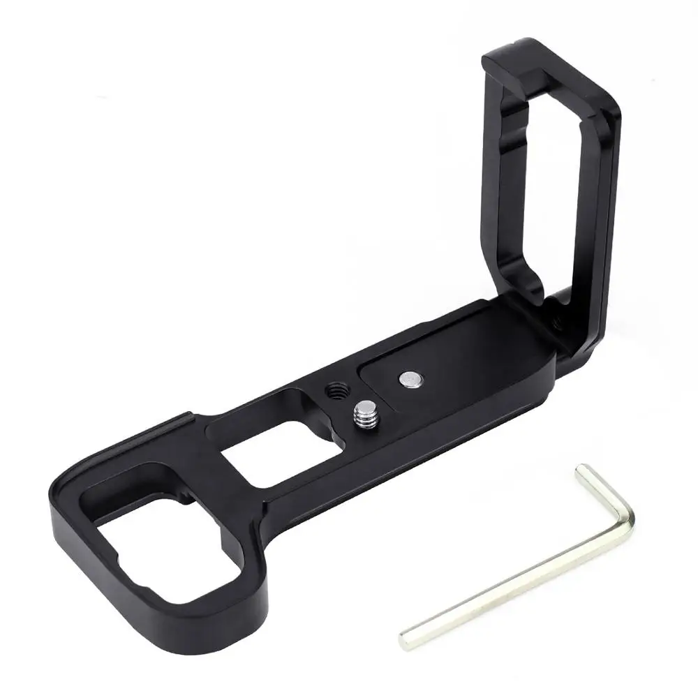 PULUZ 1/4 дюймов Вертикальная съемка Quick Release L пластина Кронштейн База держатель для sony A9(ilce-9)/A7 III/A7R III