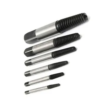 

Screw Bolt Stud Extractor Nut Remover Metal Damaged Spiral Drill Augers 12 Pcs