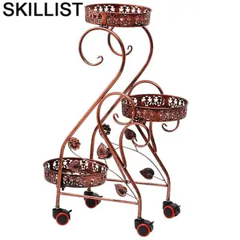 

Dekoru Terrasse Decoration Rek Shelves Decor Iron Support Pour Plante Planten Standaard Balkon Flower Stand Balcony Plant Shelf