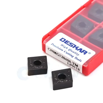 

CNMG120404 TM CNMG120408 TM CNMG120412 TM LF9118 Carbide insert CNC lathe tool High hardness Turning insert Good wear resistance