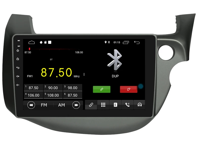 Excellent AVGOTOP Android 9 Bluetooth GPS Car Radio DVD Player For HONDA FIT/JAZZ(RHD) 2009-2013 3