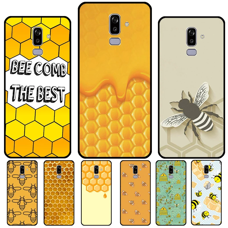 Pettine Miele Per Samsung Galaxy J1 J3 J5 J7 A3 A5 2016 2017 A6 A8 J4 J6 Plus J8 A9 J2 Core 2018 Custodia