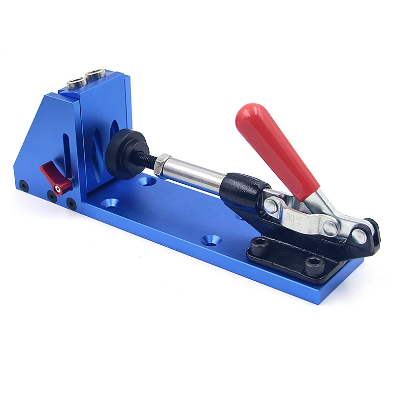 Pocket Hole Jig Kit woodworking tools System for Wood Working Joinery Step Drill Bit Pocket Hole Jig Kit Tool