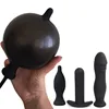 Inflatable Anal Dildo Plug Expandable Butt Plug With Pump Adult Products Silicone Sex Toys for Women Men Anal Dilator Massager 1