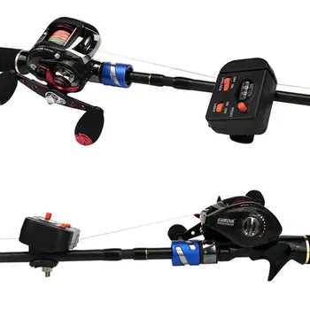 

0-99.9m Fishing Line Counter Clip on Rod Fish Finder Digital Length Meter Gauge 24BD