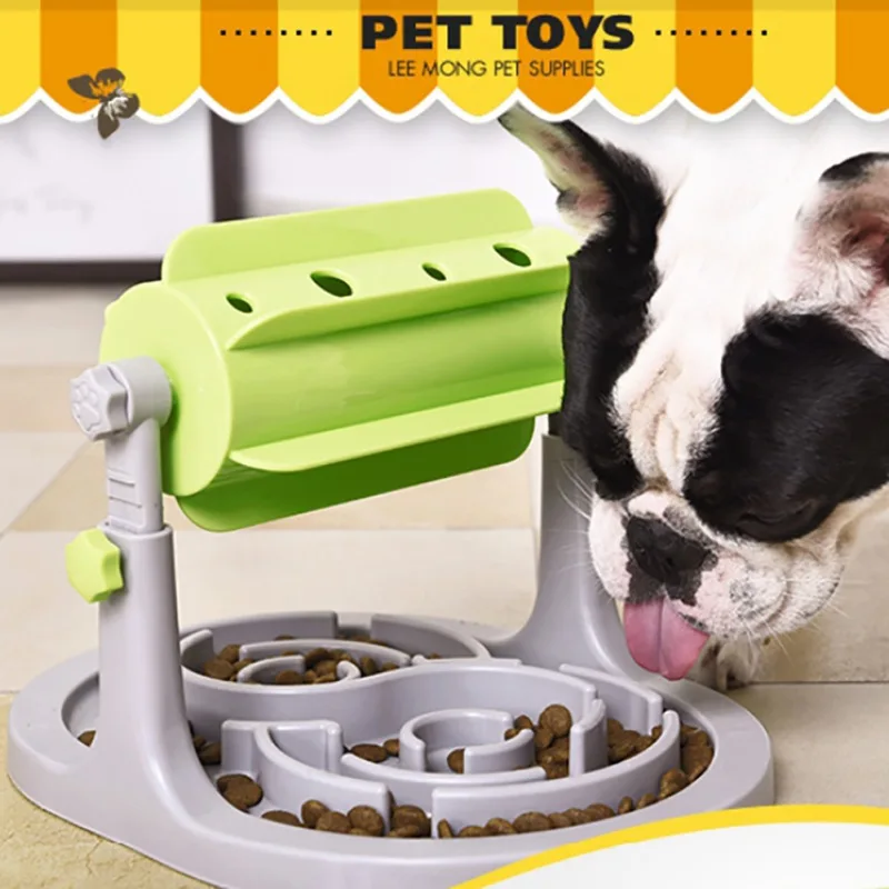 roller bowl dog bowl