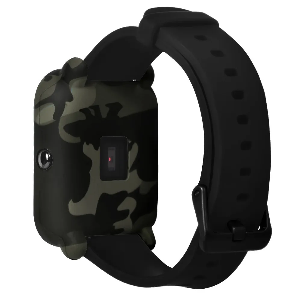 Протектор для Huami amazfit bip Pace Youth Watch, умные аксессуары, защитная рамка, цветной чехол, мягкая силиконовая рамка