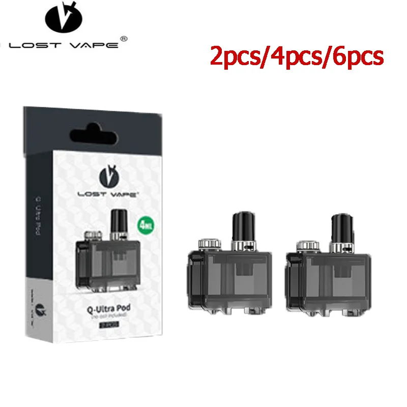 Набор для вейпа Lost Vape Q-Ultra пустой картридж 4 мл подходит LostVape сопротивление 0 3 Ом 6