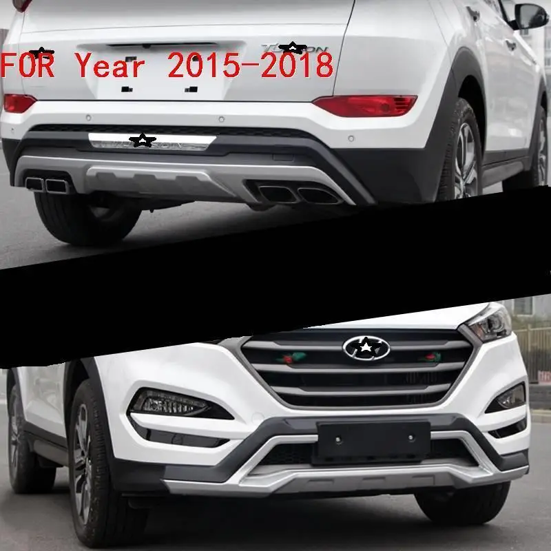 Передняя губа Тюнинг автомобиля Automovil автомобилей модификация задний диффузор защитные бамперы 15 16 17 18 для hyundai Tucson