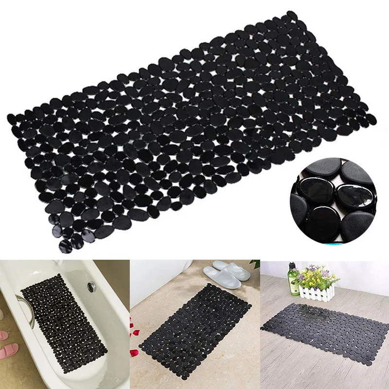 Bathroom Mats for Bathroom Mildew Bath Mats with Anti-slip Suction Cups LXY9
