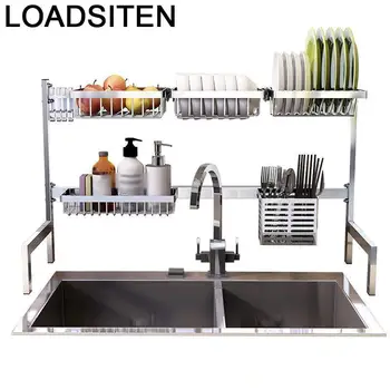 

Sink Mutfak Almacenaje Especias Scolapiatti Dish Drainer Stainless Steel Organizador Cozinha Cuisine Cocina Kitchen Organizer