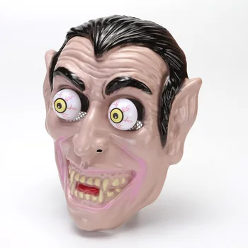 

Hotsale Horror Clown Mask Vampire Plastic PVC Prop Halloween Cosplay Theme Carnival Adult / Child Masks