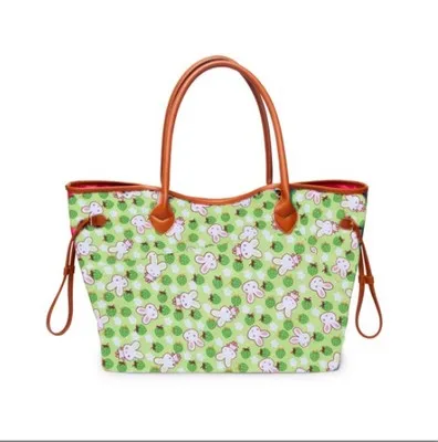 

2019 Women Beach Canvas Bag Fashion Color Stripes Printing Handbags Ladies Large Shoulder Bag Totes Casual Bolsa Shopping Bags