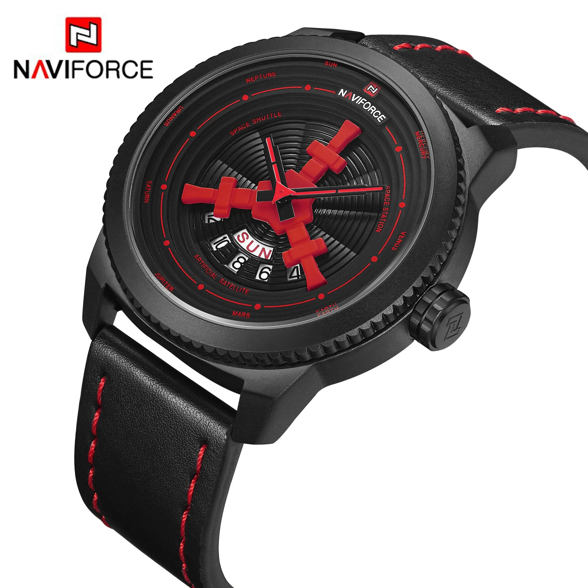 

Hot Selling naviforce Xiang 9156 Students Sports Electronic Calendar Watch Creative Multi-functional MEN'S Watch