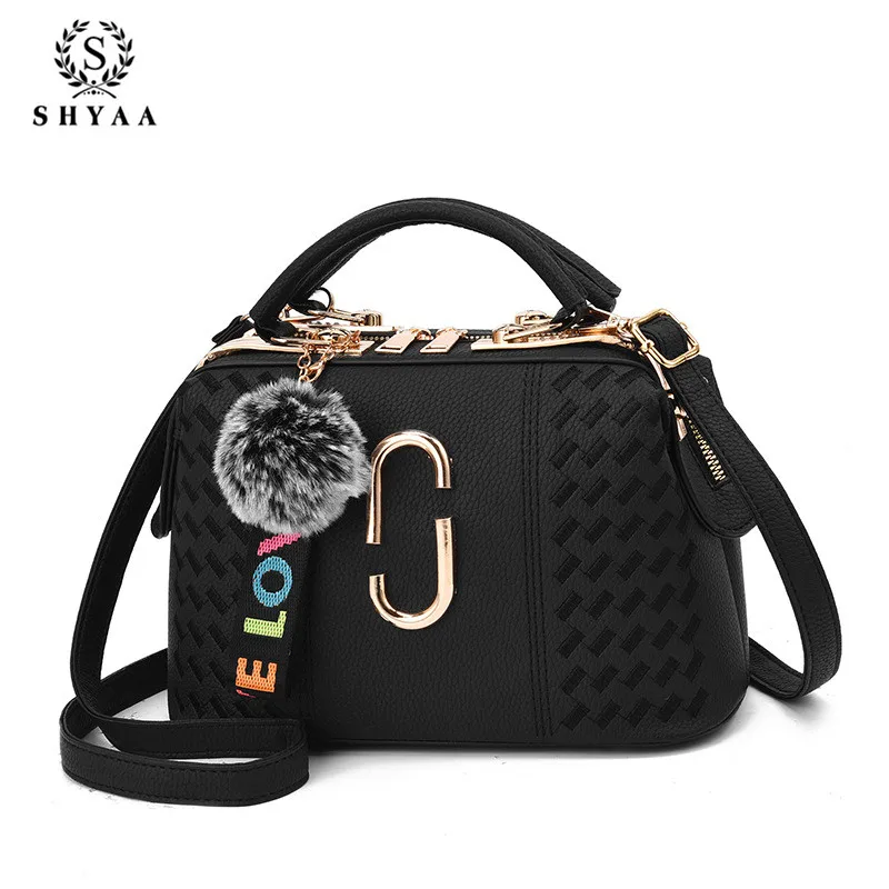 

SHYAA Female Bag 2019 New Women Bag Female Metal Korean Fashion Casual Handbags Ladies Messenger Shoulder Bag One Generation
