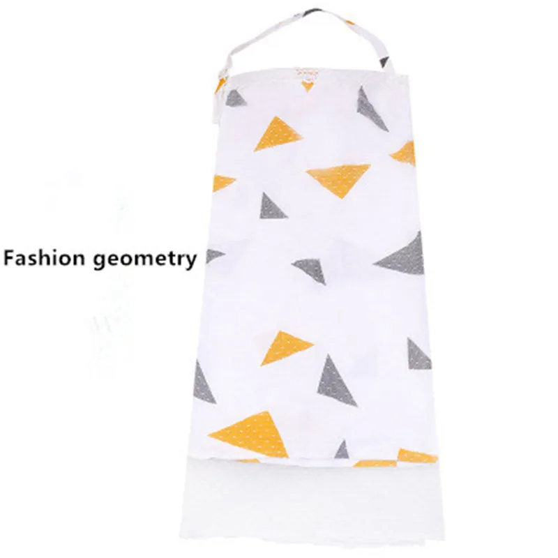 fashion geometry Новое поступление многофункциональное полотенце для кормления грудью маска для кормления газовое полотенце анти-освещение костюм для кормления грудью - Цвет: fashion geometry