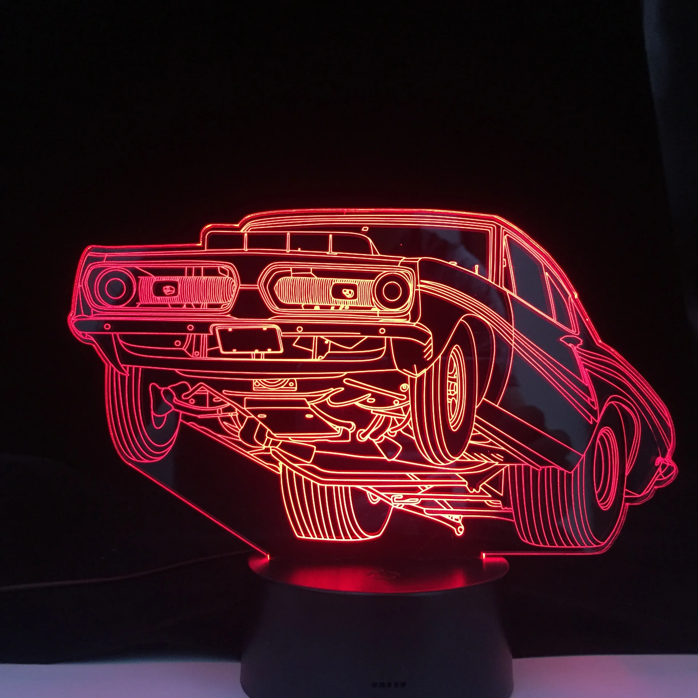 Автомобильная серия автомобильная 3D светодиодный ная лампа акриловая световая