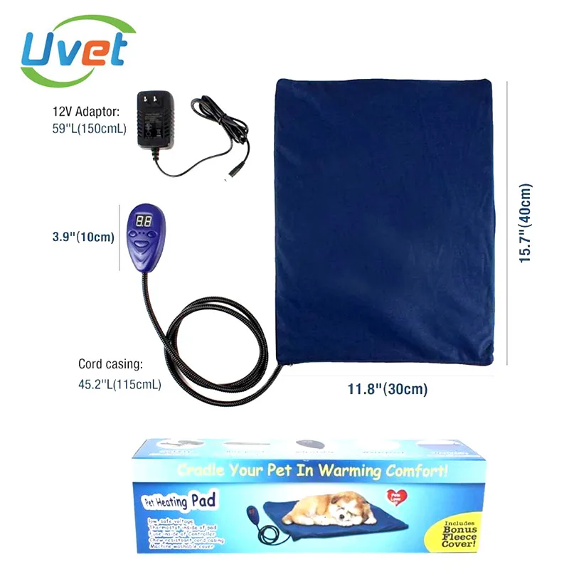 Uvet 1 шт. ветеринарный Портативный USB Электрический грелку Регулируемая температура грелки для сохранения тепла