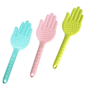 

Palm-type Acupoint Meridian Massage Hammer Body Health Beater Beat The Stick Silicone Fitness Massage Stick Health Preservation