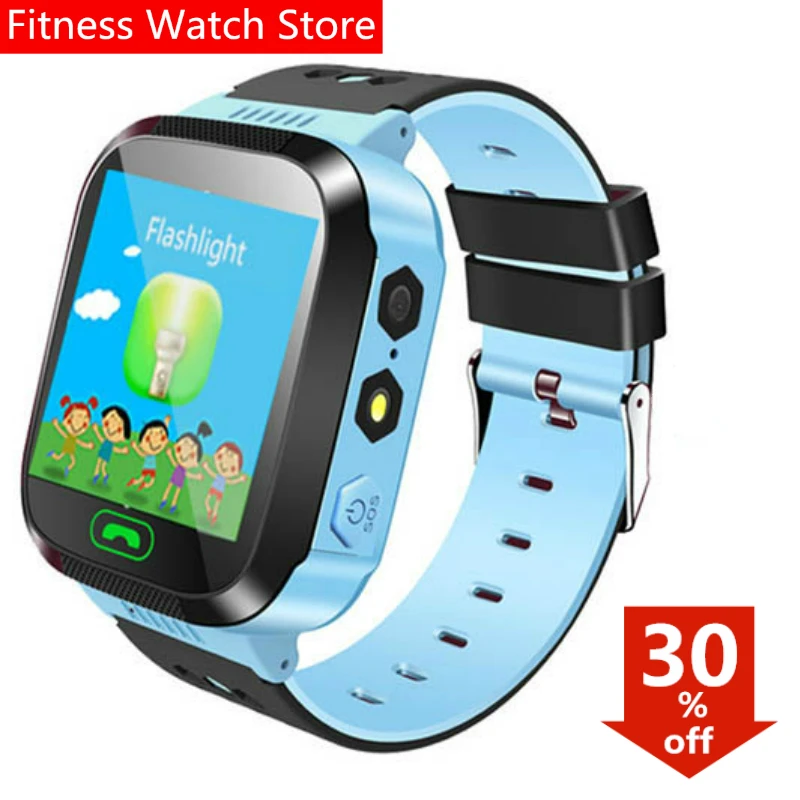 

Q02 Children Smart Watch Camera Lighting Touch Screen SOS Call LBS Tracking Location Finder Kids Baby Smart Watch kids pk Q529