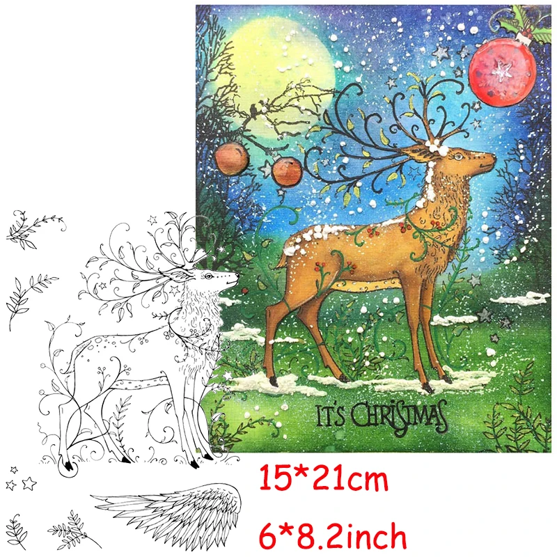 

Fancy Deer Metal Cutting Dies Fairytale Deer dies Scrapbooking 2020 For DIY Card Making
