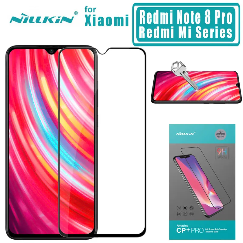Стекло Nillkin для Xiaomi Redmi Note 8 Pro K20 7A закаленное стекло с полным покрытием Mi 9T A3 CC9 Mix 3