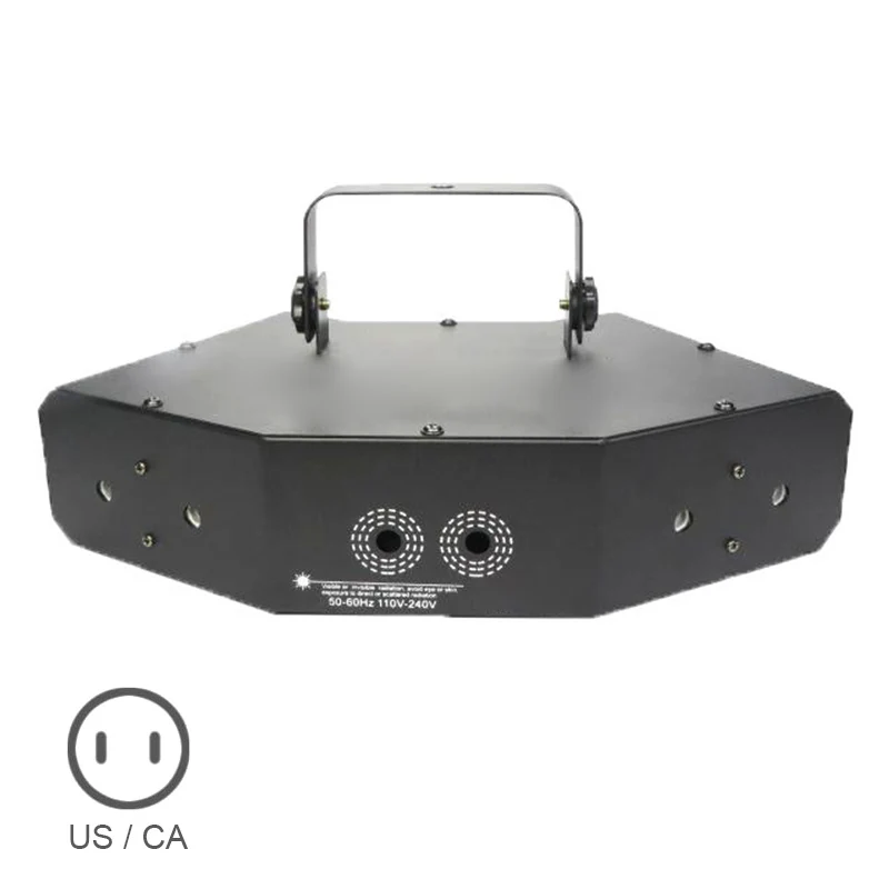 

6 Lens Scan Lasers Light Line Beam Scans Music Show DMX DJ Dance Combinations Gobos Projector Indoor Bar Coffee Xmas L9