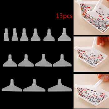 

13pcs diamond drawing point drill nib cross stitch drawing replacement embroidery drilling nib fast fix DIY crafts tool