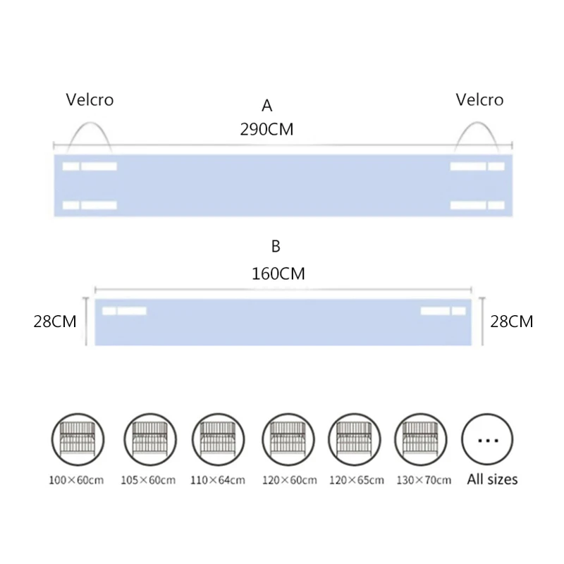 Newbrons Детская кровать бампер стороны в кроватке летняя дышащая сетка детская кроватка бампер для головы протектор детское постельное белье декор комнаты